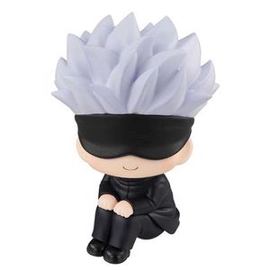 Manga jujutsu anime kaisen q figures 10cm satoru gojo itadori yuji kugisaki megumi pvc modèle figures