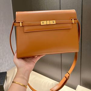 Bolso Manhattan Crossbody Cuero Diseñador de lujo Marca Moda Bolsos de hombro Bolsos Mujer Carta Monedero Bolso del teléfono