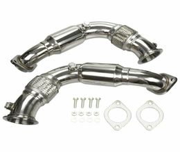 Manifold Parts Stainless Steel Exhaust Downpipe For 0814 X6X557SERIES N63 B44 44 V88168362