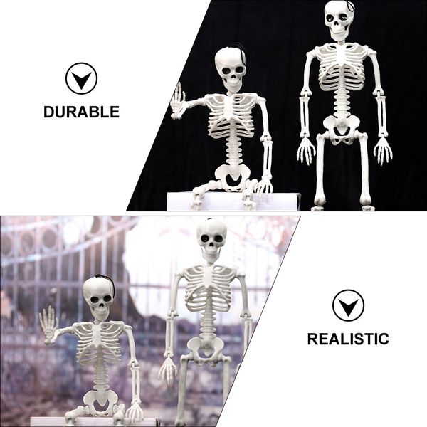 Maniquine Halloween Plastic Decor réel os humains modèles décoratifs squelettes vies vie