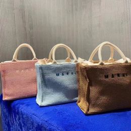 Manitote tas Nieuwe Lafite geweven tas pendelen Fashion Straw Bag Een schouder draagbare diagonale winkelmandtas