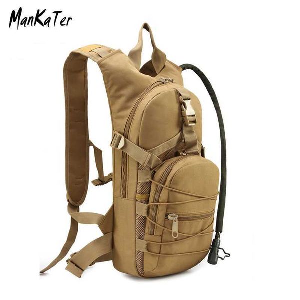 ManKaTer sac à dos tactique sac à eau sport chameau hydratation pochette militaire sac à dos vélo Camping Pack Q0721