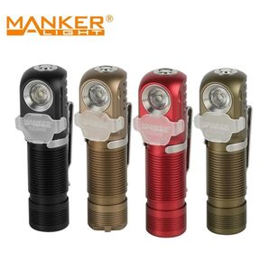 MANKER E03H II 600LM POCKEMENT ULLURABLE AA 14500 Lampe de poche EDC Mini torche avec filtres TIR Filtres Aimant Tail Réversible Clip 2207946382