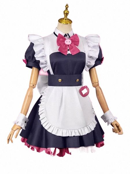 Mannen Ranko Cosplay Dr Cute disfraz conjunto completo Akiba Maid War Anime papel Mannen Ranko disfraz para mujeres/niñas en stock G7PB #