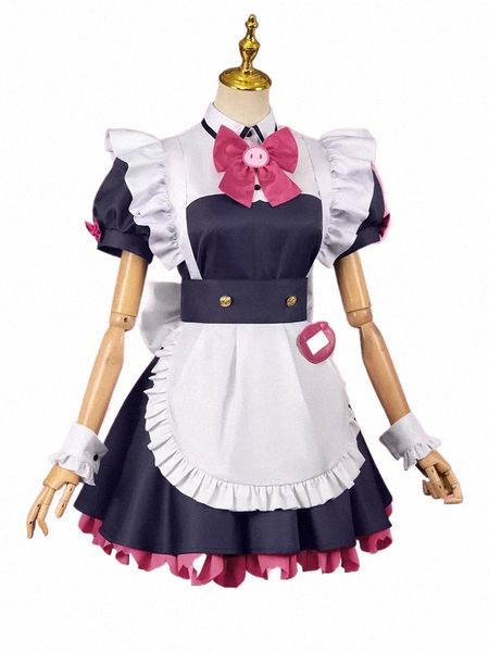 Mannen Ranko Cosplay Dr Cute Costume Set completo Akiba Maid War Anime Role Mannen Ranko Disfraz para mujeres / niñas En stock g0qu #