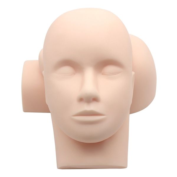 Mannequin tête visage peau 3d Microblading maquillage Permanent sourcil lèvre tatouage pratique accessoires humains 220325