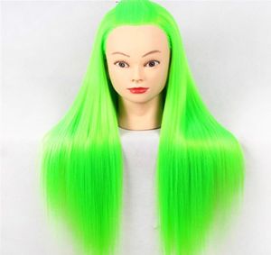 Cabeza de maniquí con entrenamiento de cabello, muñeca de peluquería, maniquíes, cabezas humanas, cabeza de maniquí femenina con pelo sintético Yaki3793243