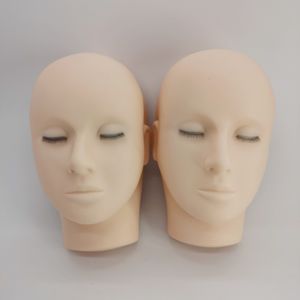 Mannequin Hoofden Valse Wimper Extension Training Mannequin Hoofd Lash Mannequin Hoofd Platte Pop Gezicht Hoofd Manakin Oogleden Voor Lash Praktijk 230615