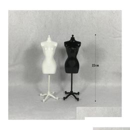 Mannequin Mannequin 2 Black White Femme pour poupée / monstre / vêtements DIY affiche d'anniversaire cadeau 320 Q2 Drop livraison bijoux Emballage DH DHAT7