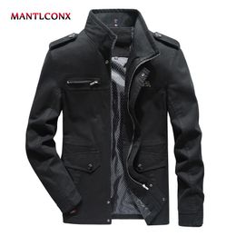 Mantlconx Casual Jacket Men Spring Fashion Stand Collar Male Jacket Mens Jacks and Coats Man Brand Offer Weer Mens Clothing 201104