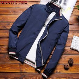 Mantlconx Plus Size M-8XL Casual Jacket Mannen Lente Herfst Bovenkleding Heren S en Jassen Mannelijk voor Herenkleding Merk 211217