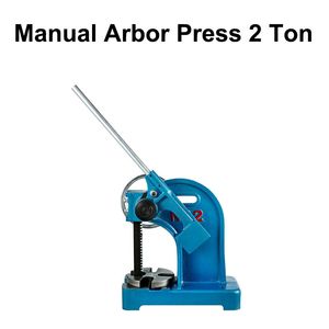 Handmatige Arbor Press 2ton Handmatige Desktop Hand Punch Press Machine Ratchet Leverage Arbor Metal Arbor Press Tools