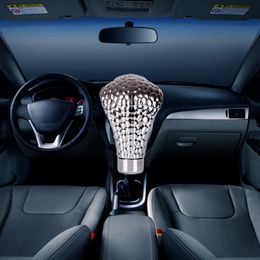 Palanca de cambios Manual/automática con luz LED para coche, perilla de palanca de cambios para coche con cabeza de Cobra