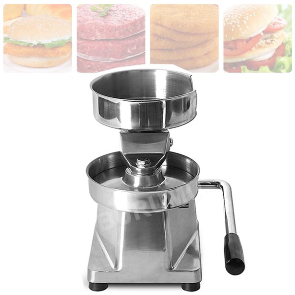 Presse à hamburger manuelle Machine à tarte à la viande Hamburger Patty formant la machine