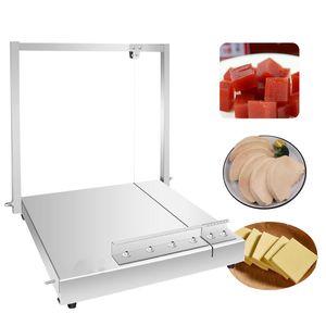 Machine manuelle de découpe de bloc de beurre de fromage, coupe-saucisse, Tofu, trancheur de barre de savon, outil de coupe de rouleau de Sushi