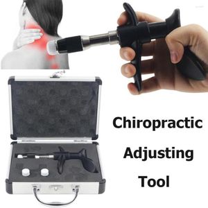 Handleiding Chiropractie Aanpassingstool Draagbare Corrigerende Activeringstherapie Massager Gun Voor Body Spiermassage Relaxation253H
