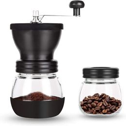 Handmatige koffiebonenmolen Handgemaakt keukengereedschap Huishoudelijke slijpmachines Koffieaccessoires Koffiemolen Hand 240223