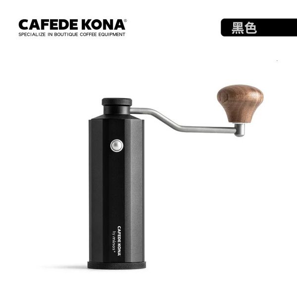 Maison de grain de café manuel portable en alliage portable en acier à main brassée Espresso CNC Machine Grinceing Core 240425