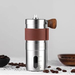 Meutre de grain de café manuel portable avec paramètres réglables pour la presse française Envoyer Brush 240416