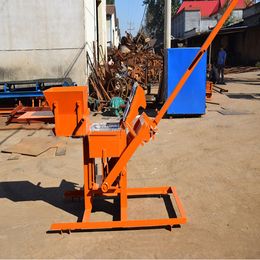 máquina de bloques de tierra comprimida manual máquina de ladrillos de enclavamiento manual y máquina de fabricación de ladrillos de arcilla manual