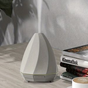 Humidificateur manuel d'USB de couverture de ciment de forme de diamant, petite machine silencieuse d'aromathérapie de bureau à la maison