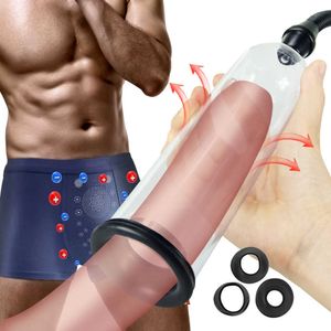 Handmatige dilatator Tooys voor mannen Masturbators Cock Trainer Vacuüm Pump Penis Uitbreiding Volwassene voorraden Sekspeelgoed