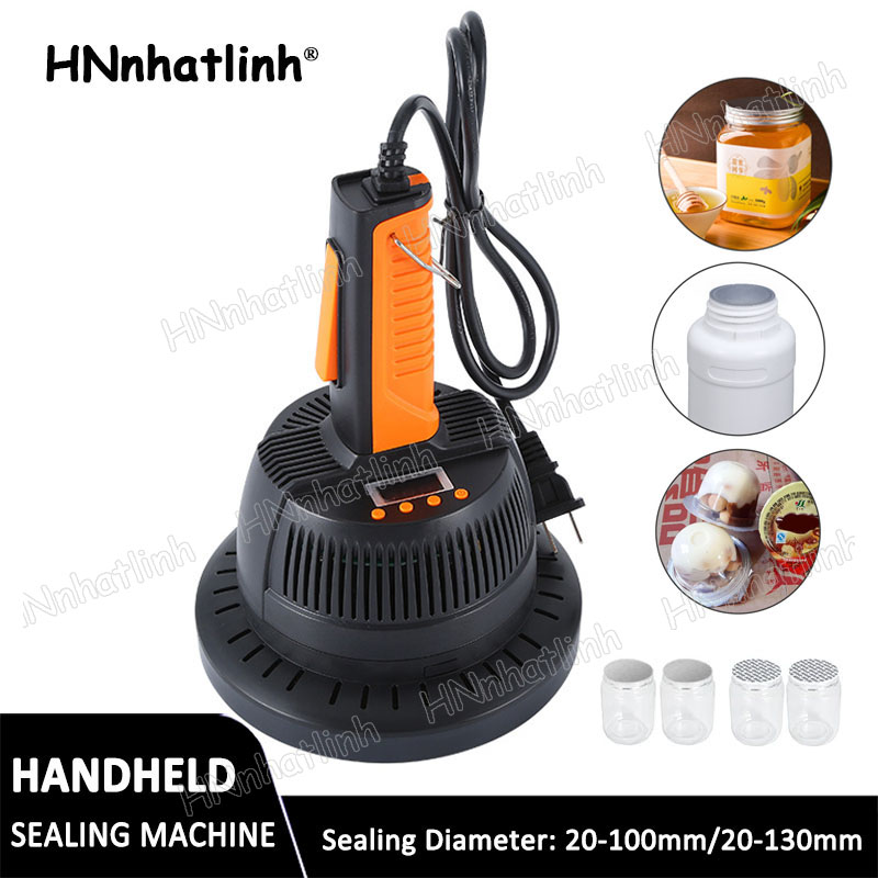 Manual Hand Held Electromagnetic Induction Sealer Glass Bottle Sealing Machine Aluminum Foil Medical Plastic Capping machine 900A 800A 800B