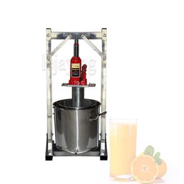 Fruits hydrauliques manuels Hydraulic Squeezer Vigrume Bleberberer Mulberry Pressoir Juicer en acier inoxydable Juice Press Machine