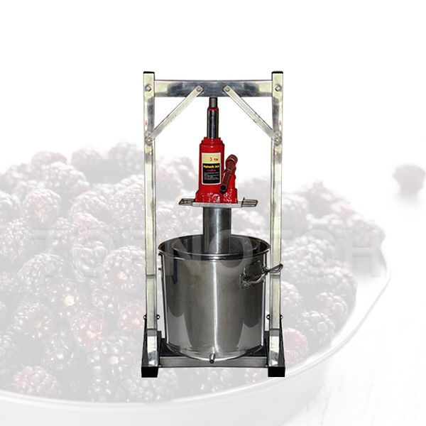 Machine de pressage de jus manuelle cuisine maison presse-agrumes en acier inoxydable auto-brassage raisin vin presse fabricant