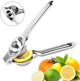 Juicer manuel Juicer en acier inoxydable en métal Squeezer lecteur pour les accessoires d'outils de cuisine au citron à l'orange aux fruits ZZ