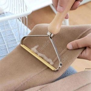 Manual Lint Remover Clothes Fuzz Fabric Shaver Trimmer Removing Roller Hairball Brush Cleaning Tools DAR364 LL