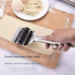 Handmatige Noodle Makers Manual Noodle Cutter RVS Roller Noodle Maker Fast Food Noedels Deeg Rolling Machine Pasta Tools Gadgets voor keuken 230614