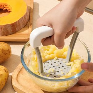 Handleiding Aardappelstamper Plastic Geperst Aardappel Smasher Draagbare Keuken Tool voor Baby's Voedsel Keuken Gadgets I0703