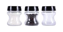 Manuel de sel et de poivron moulin à noyau en plastique shakers outils de cuisine accessoires accessoires de jar épices à épices portatives grossières 4849098