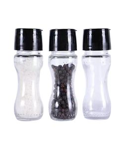 Goulages de sel et de poivre de sel en plastique Core Spices Shakers outils de cuisine accessoires accessoires de pot à épices à épices portables 4910047