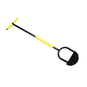 Handmatige schoppen Gekrated handheld gras Cutter Lawn Edger Multifunctionele half maan Edger Wear-resistente versterkte tuinieren voor binnenplaatsen opritten