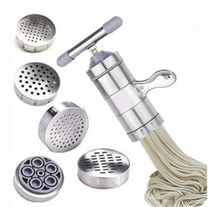 Handleiding Rvs Noodle Maker Druk Pastamachine Crank Cutter Fruit Juicer Kookgerei Maken Spaghetti Gereedschap W08 240113