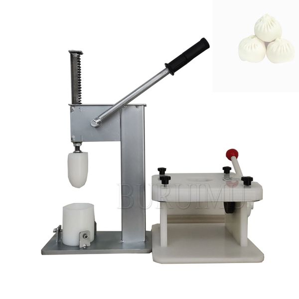 Machine de formage de pain cuit à la vapeur manuelle avec papier vapeur moule Baozi presse à pain farci en acier inoxydable Baozi Maker outils de pâte