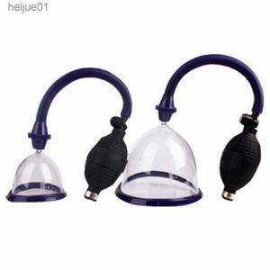 Handmatige Zuig Vacuümpomp Borstvergroting Stimulator 2 Maten Vrouwelijke Clitoris Sucker Borst Massage Pomp Speeltjes Voor Vrouwen 1 stks L230518