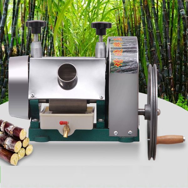 Machine de jus de canne à sucre manuelle / machine à concasser à canne à sucre / machine à jus de canne à sucre mobile portable avec électricité