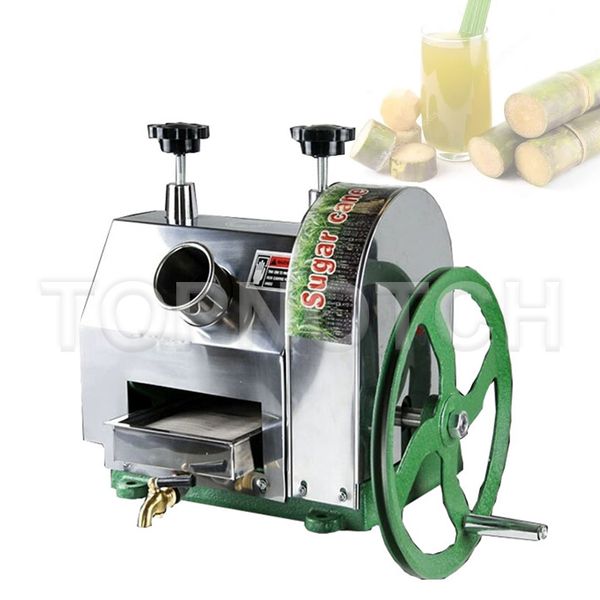 Machine manuelle de presse-agrumes de canne à sucre, équipement d'extraction de broyeur de canne à sucre