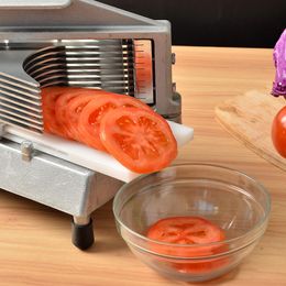 Slicer manuel Tomate Slicer Fruit Légumes Cutter Slicer Tomate Cutter Banana Fromage Cutter Cuisine Accessoire