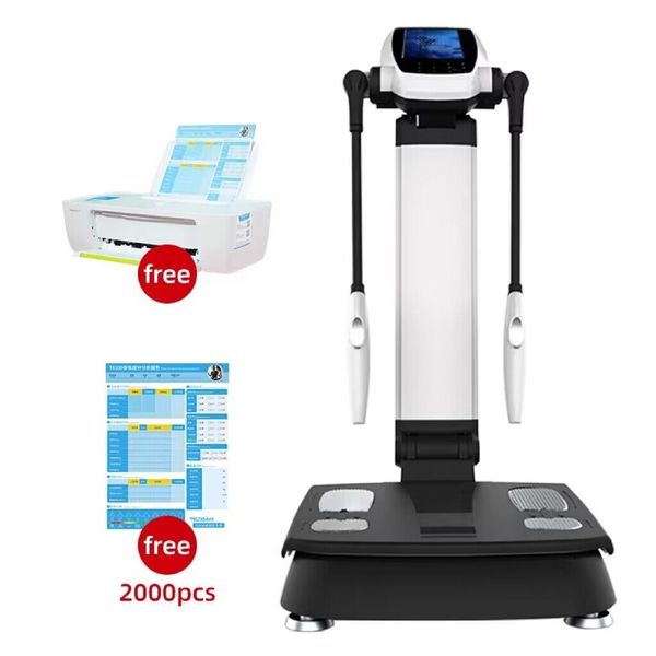 Prix usine balances de poids corporel écran tactile LCD A4 rapport analyseur de graisse compteur 770 analyse de la Composition corporelle