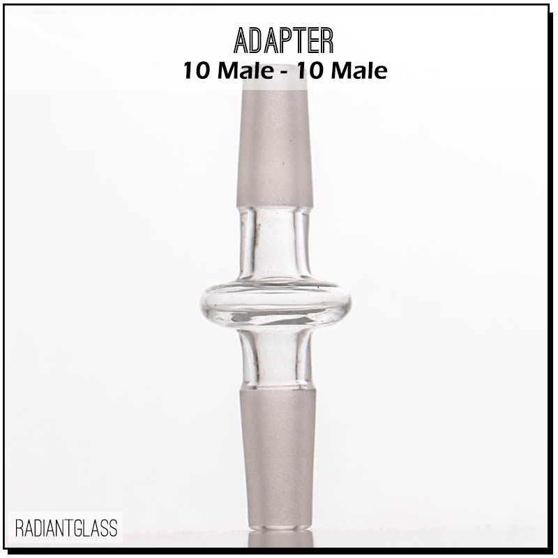 Other Smoking Accessories Glass adapter 10-10 14-14 14-19 standard male to converter different size for bong water pipe wholesale price