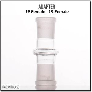 Otros accesorios para fumar Fabricante adaptador de vidrio 14-14 14-18 18-18 cobertor de juntas hembra para pipa de tabaco wapter bong macho usado