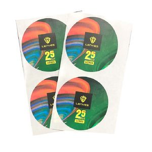 Fabrikant Custom Vinyl Logo Label Sticker Adhesive Waterproof Aangepaste stickers Labels met ontwerpgedrukte tags