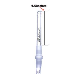 Fabricante GOG downstem 14-18 hembra Tubo de vidrio radiante Lo Pro Downstems difusos con 6 cortes