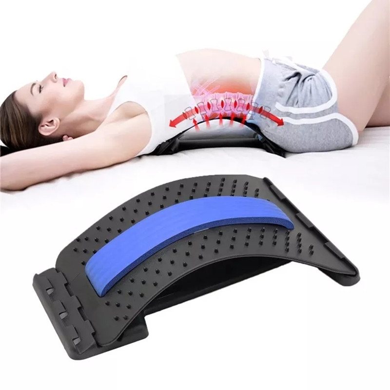 Manufacturer High Quality Lumbar Support Device Posture Corrector Back Stretcher for Upper and Lower Back Pain Relief J0012