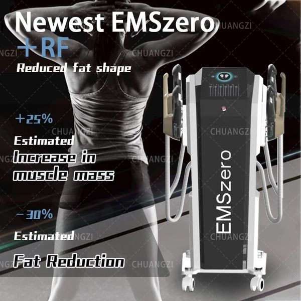 Fabricante de 4 manijas DLS-EMSLIM Slim RF Máquina moldeadora de músculos y reductora de grasa EMSZERO Neo Body Shaping Machine