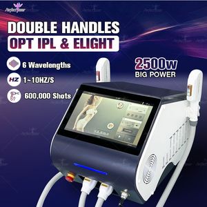 Fabricant OPT IPL Laser Beauty Equipment ipl Épilation Rajeunissement de la peau Laser RF opt Machines 600000 coups avec 2 ans de garantie